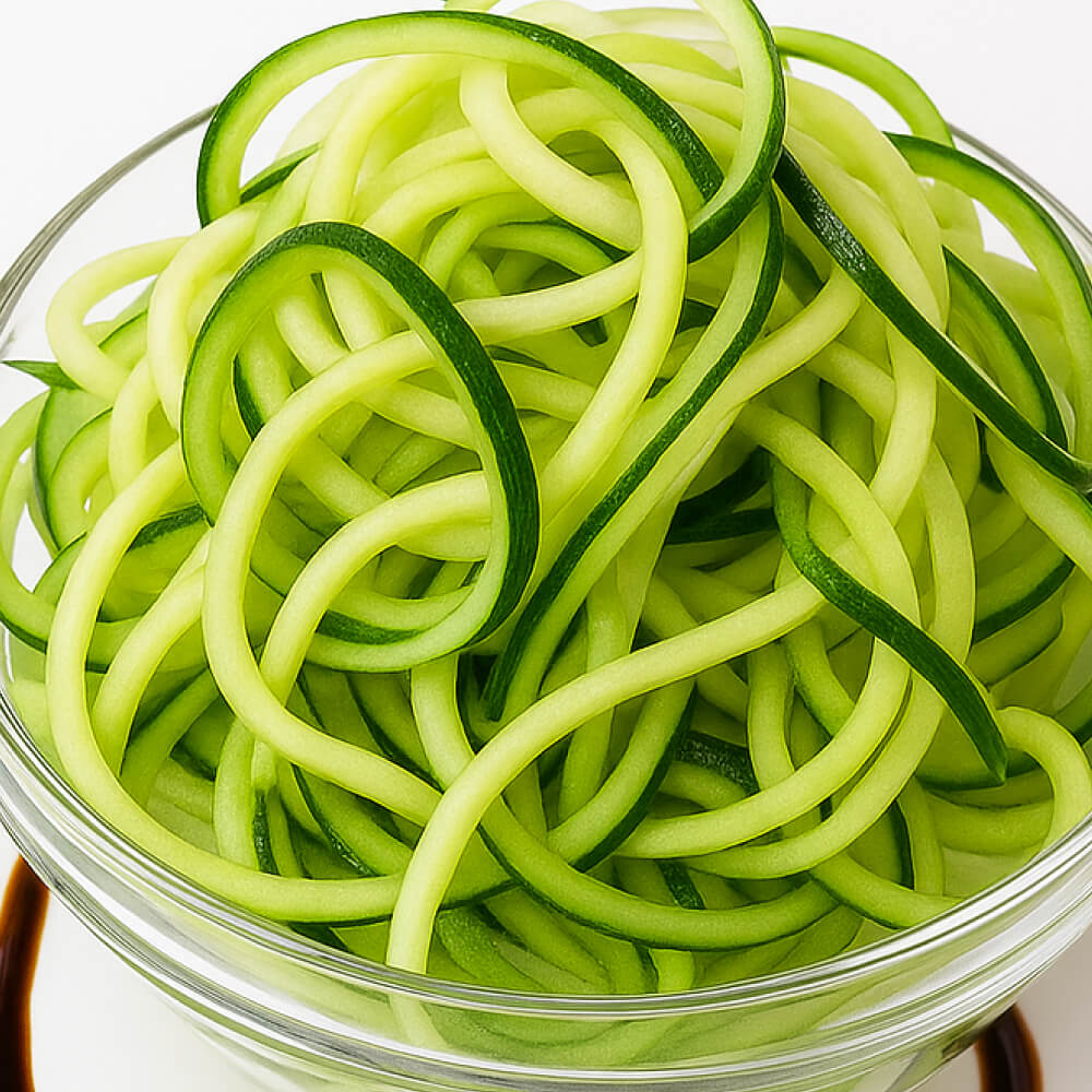 Fresh Spiral Zucchini Noodles