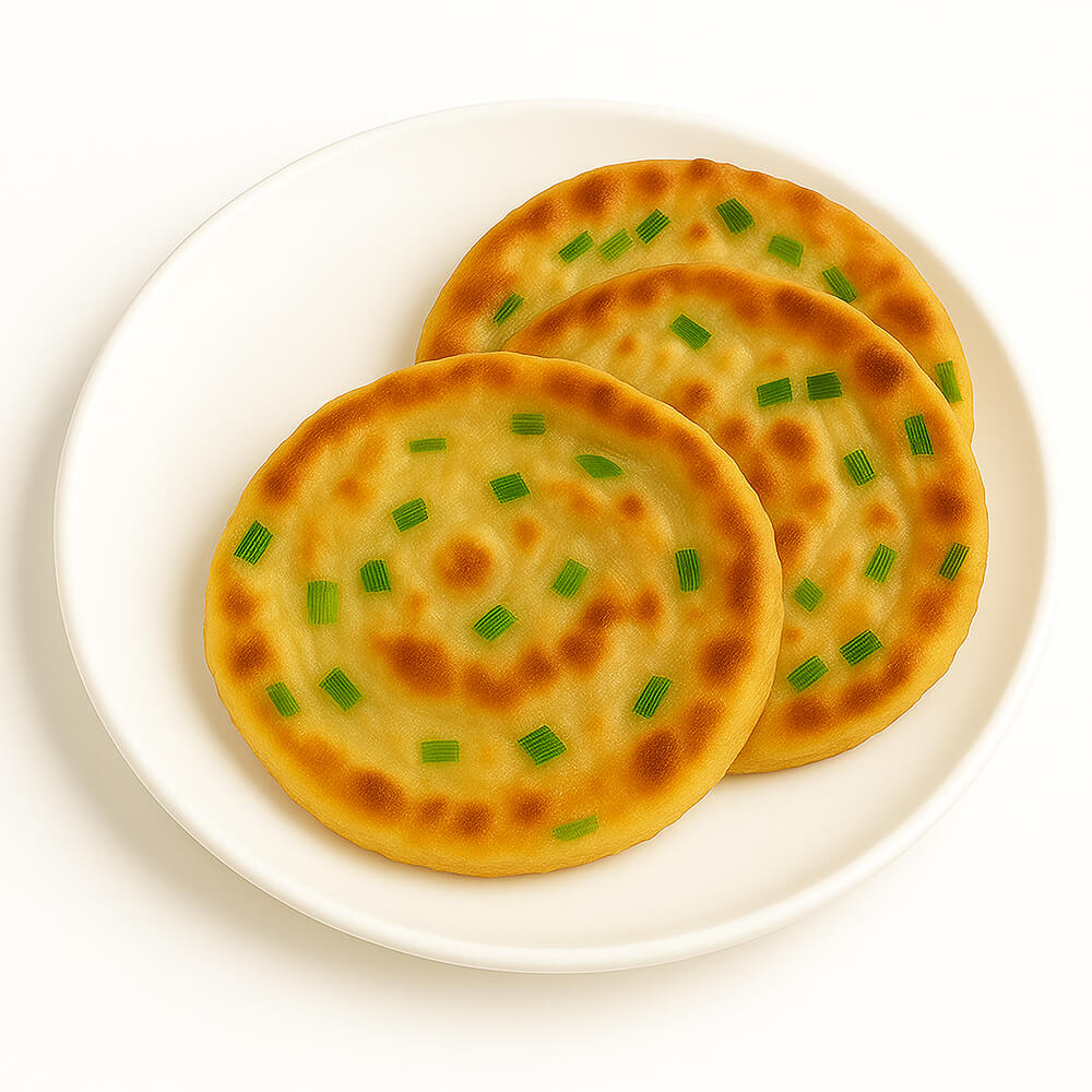Pan-Fried Scallion Pancakes